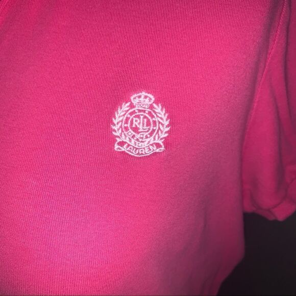 Lauren Ralph Lauren Hot Pink Polo - Picture 2 of 5